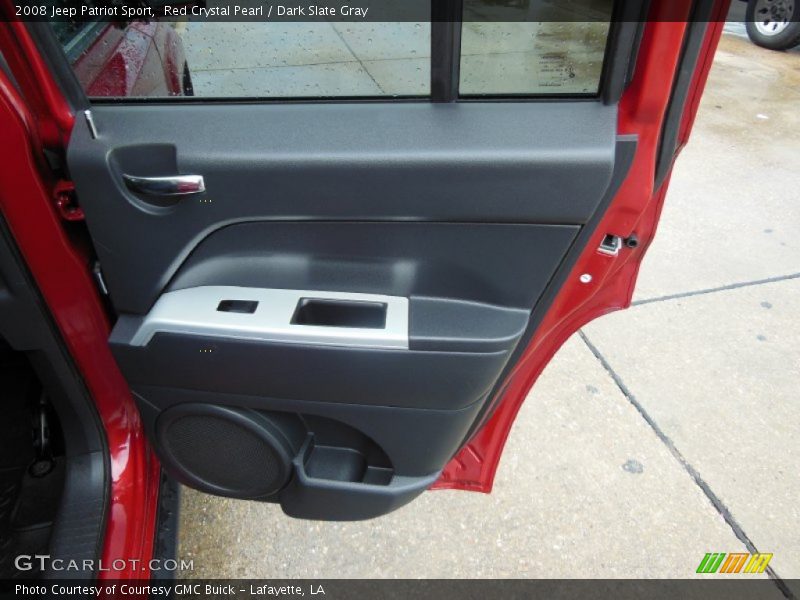 Red Crystal Pearl / Dark Slate Gray 2008 Jeep Patriot Sport