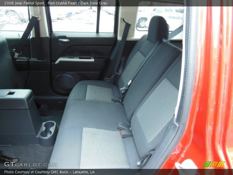 Red Crystal Pearl / Dark Slate Gray 2008 Jeep Patriot Sport
