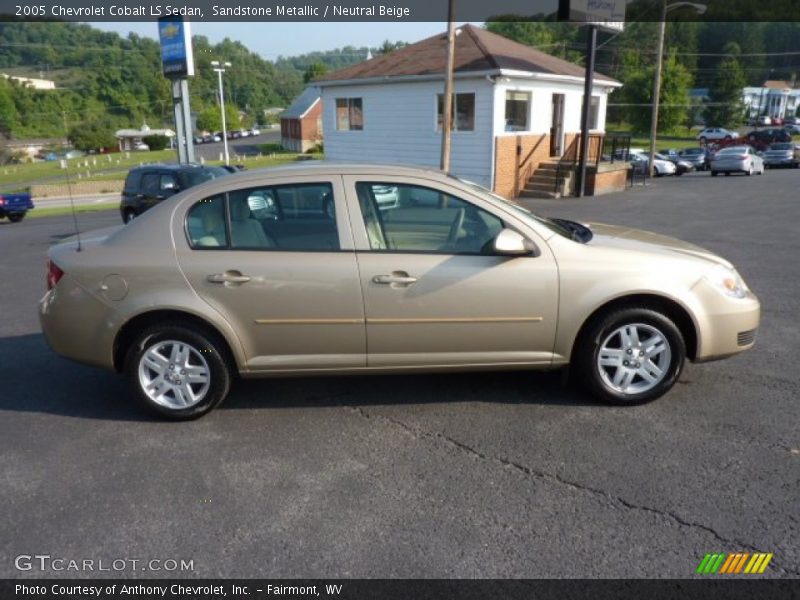Sandstone Metallic / Neutral Beige 2005 Chevrolet Cobalt LS Sedan