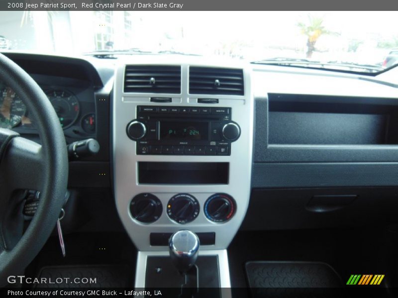 Red Crystal Pearl / Dark Slate Gray 2008 Jeep Patriot Sport