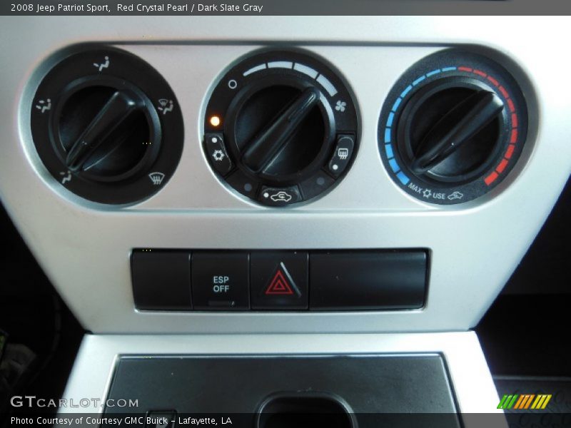 Red Crystal Pearl / Dark Slate Gray 2008 Jeep Patriot Sport