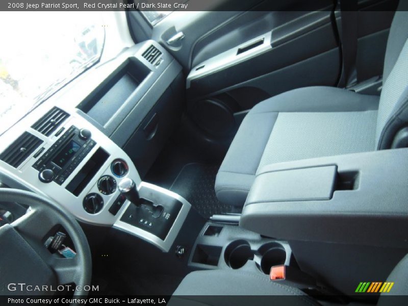 Red Crystal Pearl / Dark Slate Gray 2008 Jeep Patriot Sport