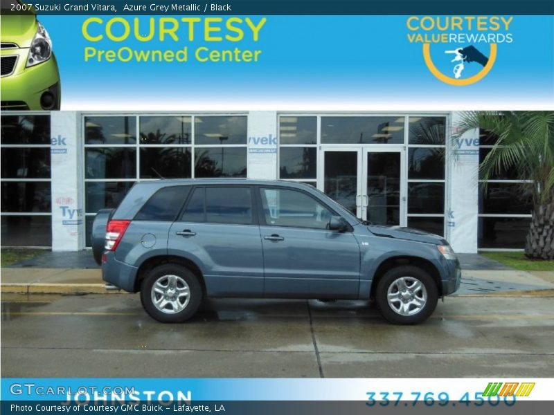 Azure Grey Metallic / Black 2007 Suzuki Grand Vitara