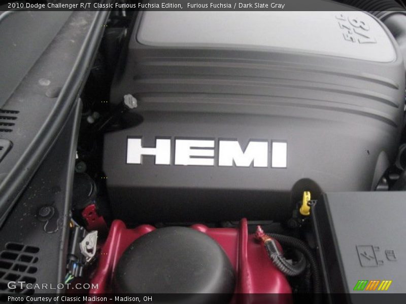  2010 Challenger R/T Classic Furious Fuchsia Edition Engine - 5.7 Liter HEMI OHV 16-Valve MDS VVT V8
