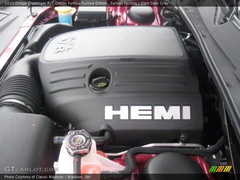  2010 Challenger R/T Classic Furious Fuchsia Edition Engine - 5.7 Liter HEMI OHV 16-Valve MDS VVT V8