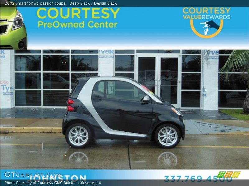 Deep Black / Design Black 2009 Smart fortwo passion coupe