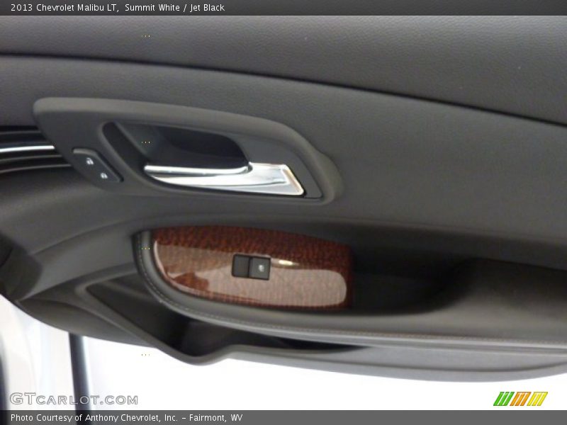 Summit White / Jet Black 2013 Chevrolet Malibu LT