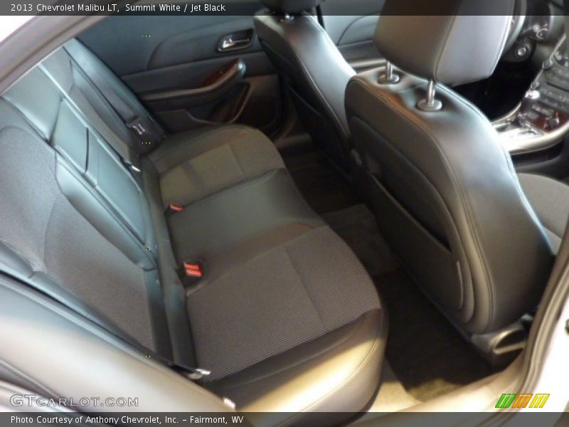 Summit White / Jet Black 2013 Chevrolet Malibu LT