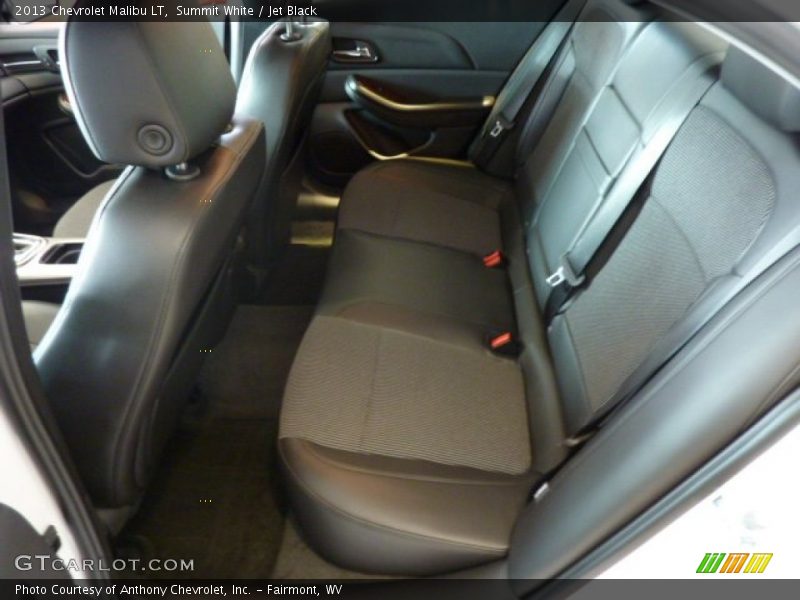 Summit White / Jet Black 2013 Chevrolet Malibu LT