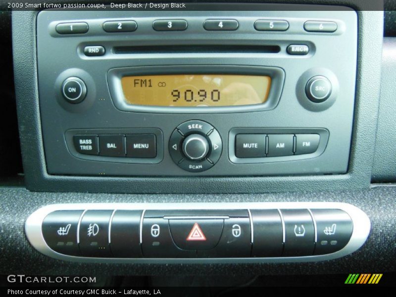 Deep Black / Design Black 2009 Smart fortwo passion coupe