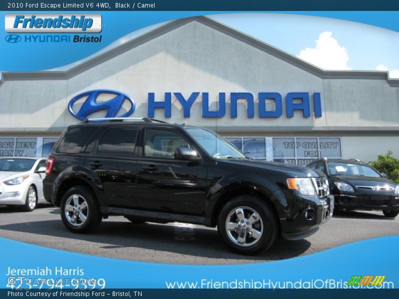 Black / Camel 2010 Ford Escape Limited V6 4WD