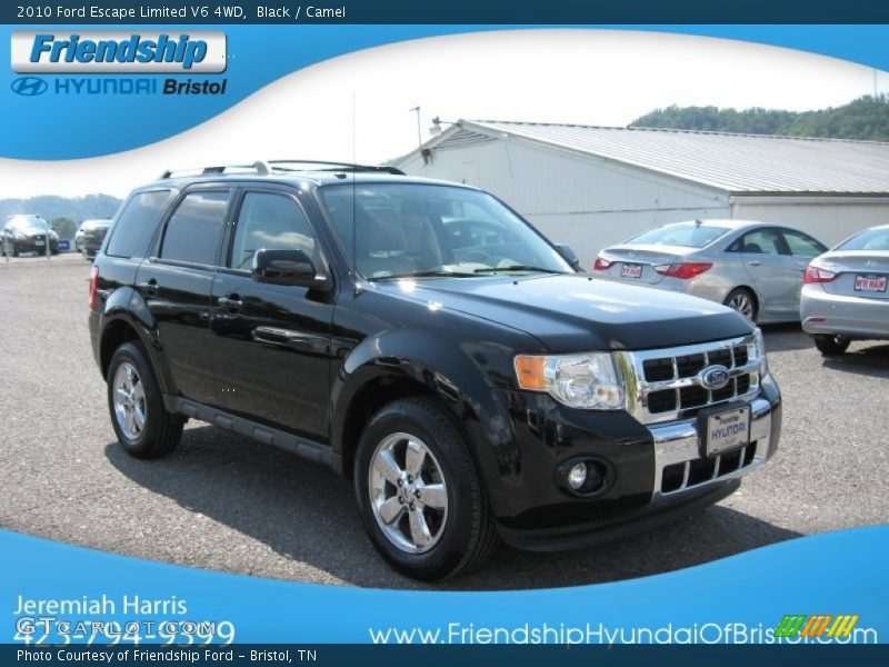 Black / Camel 2010 Ford Escape Limited V6 4WD