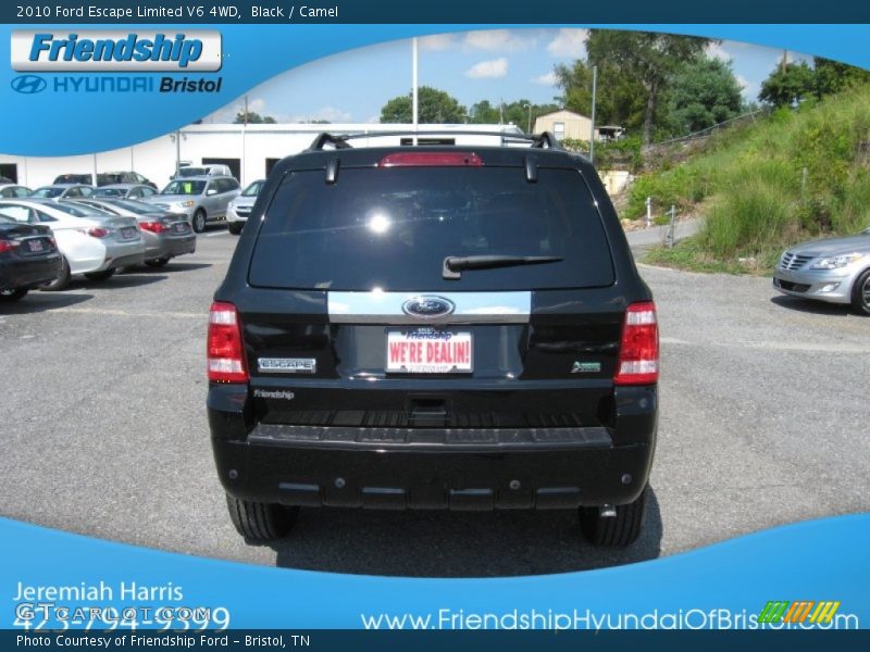 Black / Camel 2010 Ford Escape Limited V6 4WD