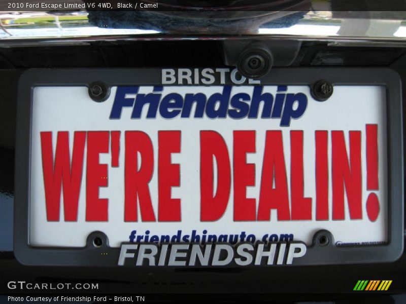 Black / Camel 2010 Ford Escape Limited V6 4WD