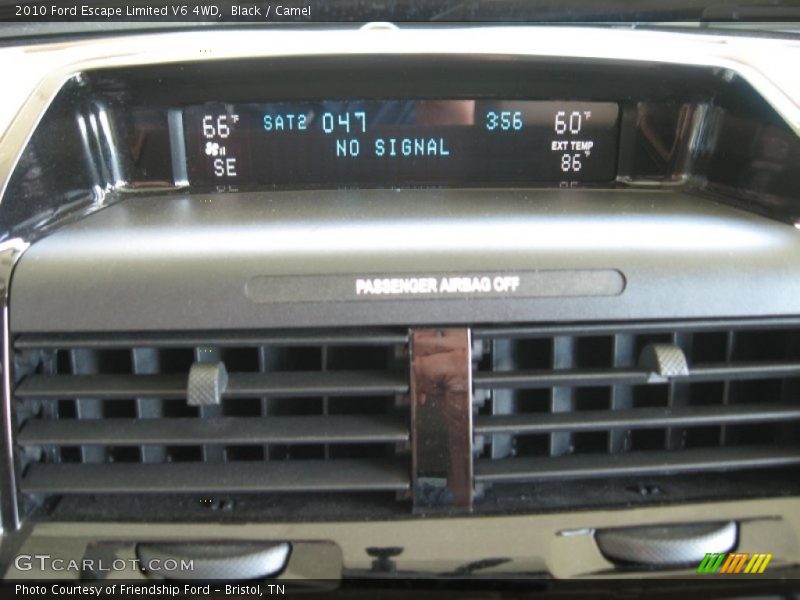 Black / Camel 2010 Ford Escape Limited V6 4WD