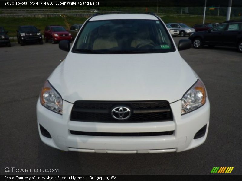 Super White / Sand Beige 2010 Toyota RAV4 I4 4WD