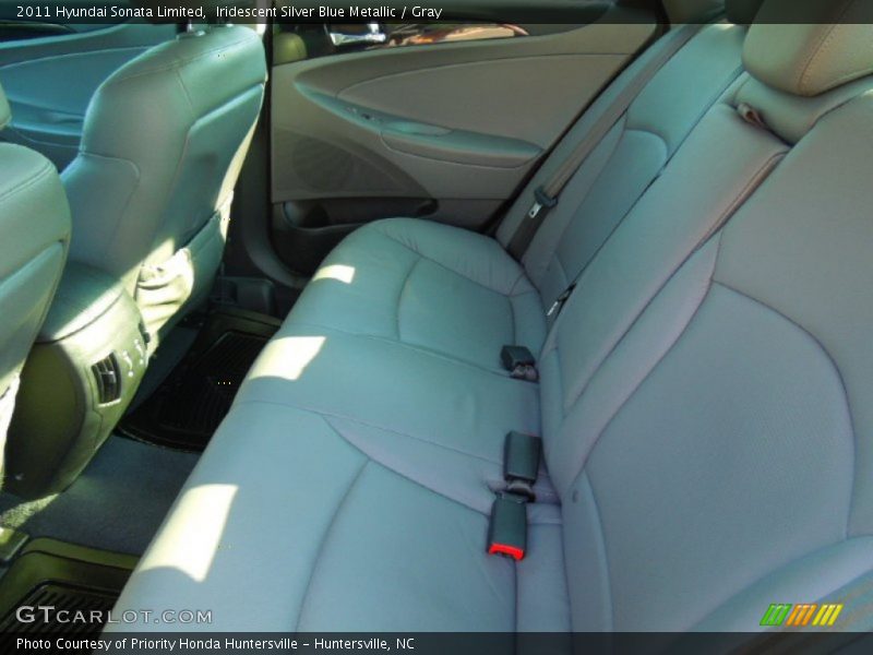 Iridescent Silver Blue Metallic / Gray 2011 Hyundai Sonata Limited