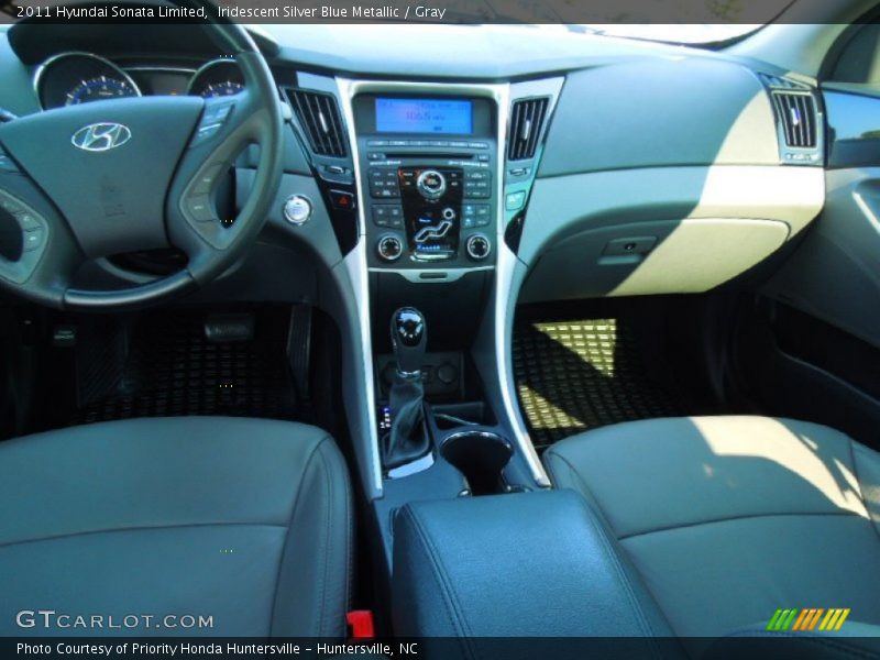 Iridescent Silver Blue Metallic / Gray 2011 Hyundai Sonata Limited