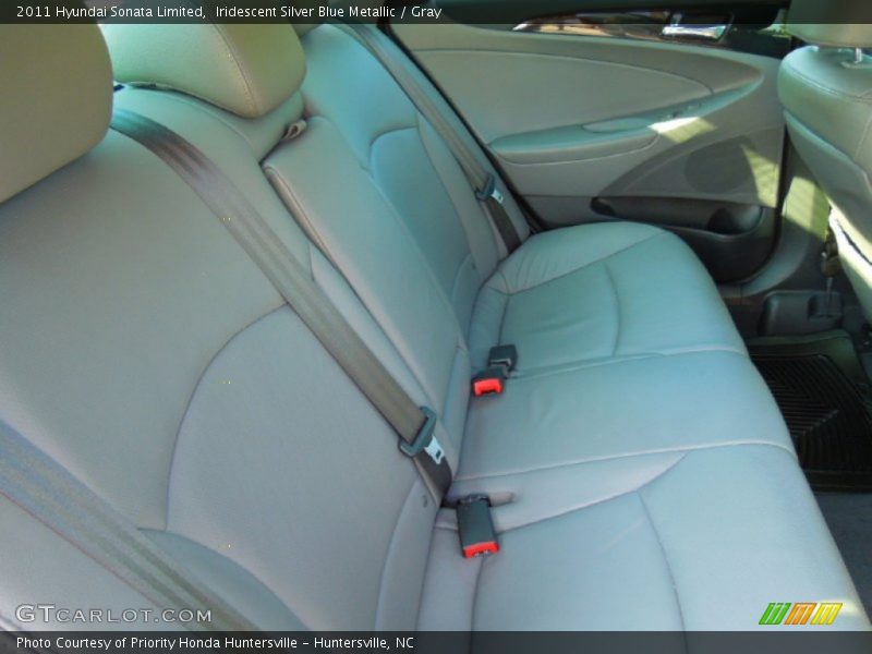 Iridescent Silver Blue Metallic / Gray 2011 Hyundai Sonata Limited