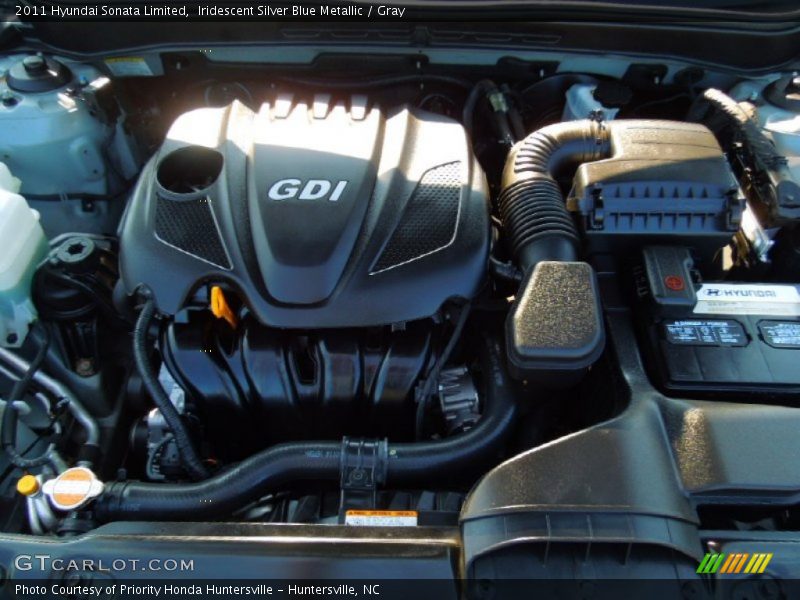  2011 Sonata Limited Engine - 2.4 Liter GDI DOHC 16-Valve CVVT 4 Cylinder