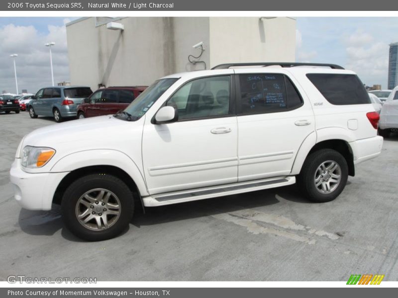 Natural White / Light Charcoal 2006 Toyota Sequoia SR5