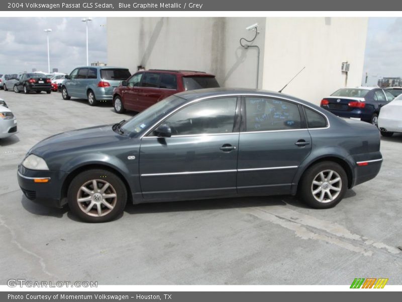 Blue Graphite Metallic / Grey 2004 Volkswagen Passat GLS Sedan