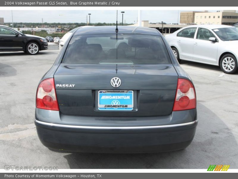 Blue Graphite Metallic / Grey 2004 Volkswagen Passat GLS Sedan