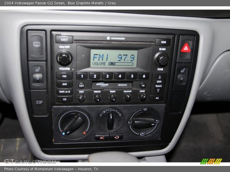 Blue Graphite Metallic / Grey 2004 Volkswagen Passat GLS Sedan