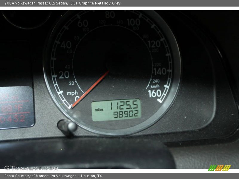 Blue Graphite Metallic / Grey 2004 Volkswagen Passat GLS Sedan