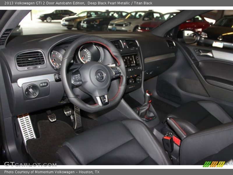  2013 GTI 2 Door Autobahn Edition Titan Black Interior