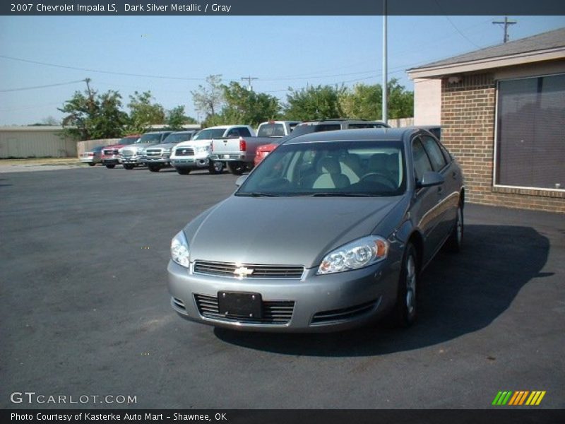 Dark Silver Metallic / Gray 2007 Chevrolet Impala LS