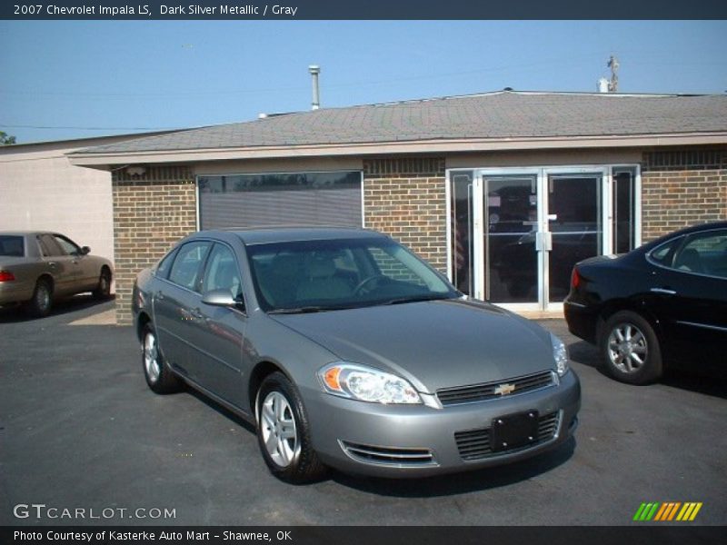 Dark Silver Metallic / Gray 2007 Chevrolet Impala LS