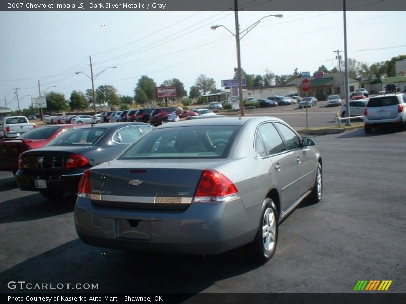 Dark Silver Metallic / Gray 2007 Chevrolet Impala LS