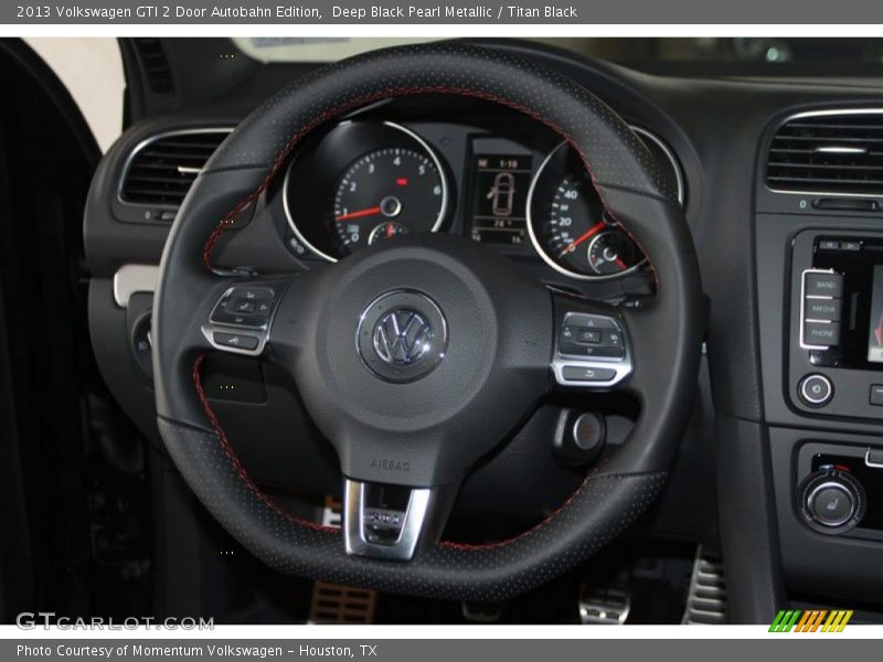  2013 GTI 2 Door Autobahn Edition Steering Wheel