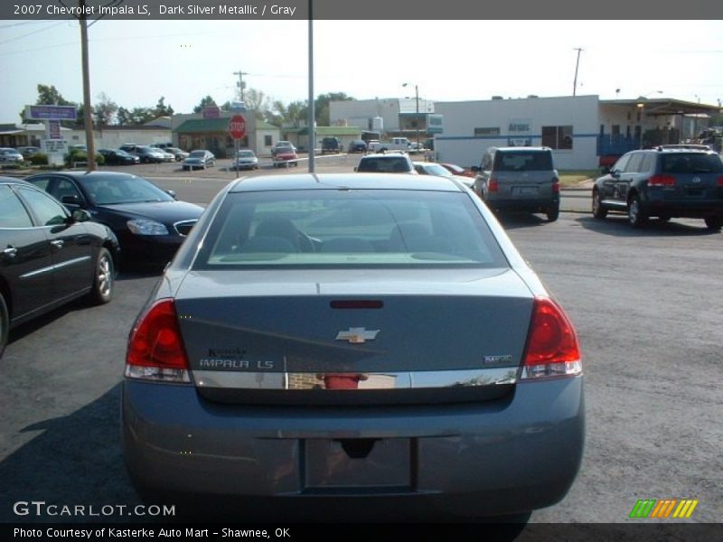 Dark Silver Metallic / Gray 2007 Chevrolet Impala LS