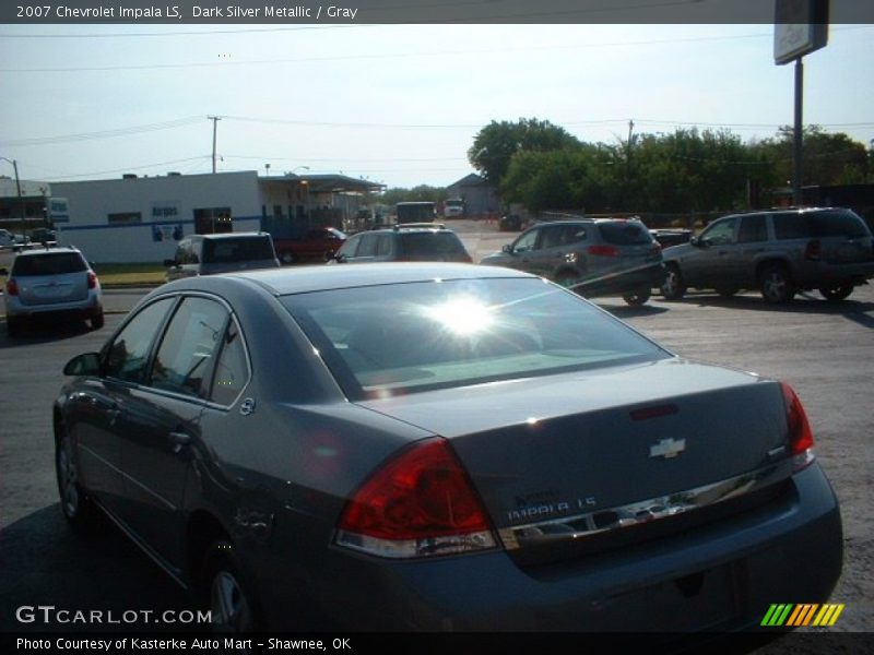 Dark Silver Metallic / Gray 2007 Chevrolet Impala LS