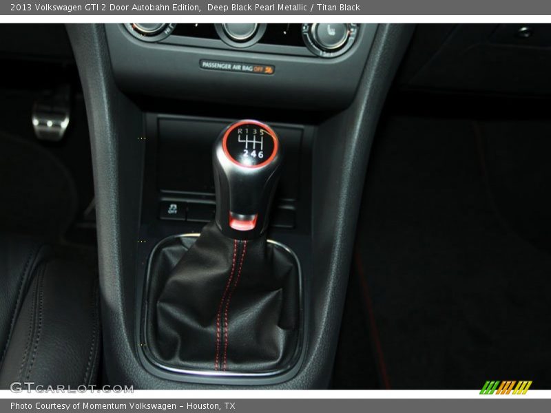  2013 GTI 2 Door Autobahn Edition 6 Speed Manual Shifter