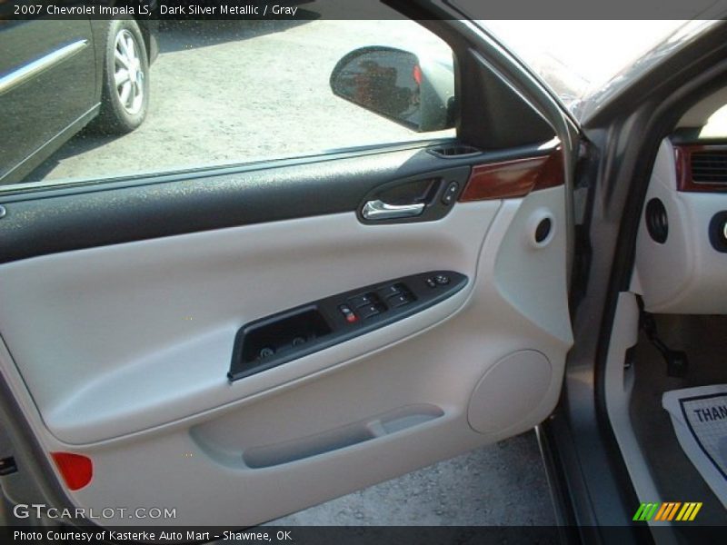 Dark Silver Metallic / Gray 2007 Chevrolet Impala LS