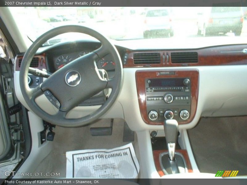Dark Silver Metallic / Gray 2007 Chevrolet Impala LS