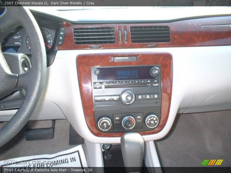 Dark Silver Metallic / Gray 2007 Chevrolet Impala LS