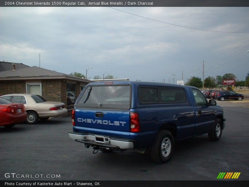 Arrival Blue Metallic / Dark Charcoal 2004 Chevrolet Silverado 1500 Regular Cab