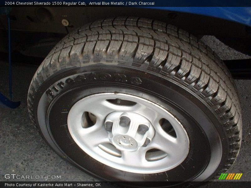 Arrival Blue Metallic / Dark Charcoal 2004 Chevrolet Silverado 1500 Regular Cab