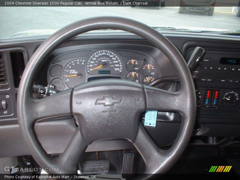 Arrival Blue Metallic / Dark Charcoal 2004 Chevrolet Silverado 1500 Regular Cab