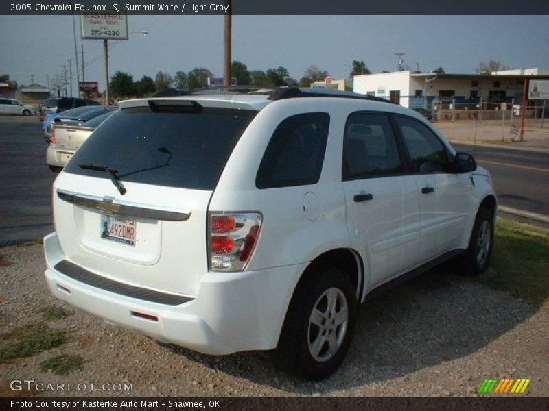 Summit White / Light Gray 2005 Chevrolet Equinox LS