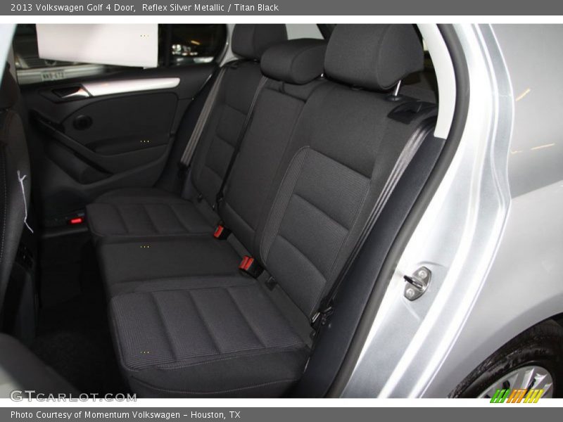 Reflex Silver Metallic / Titan Black 2013 Volkswagen Golf 4 Door