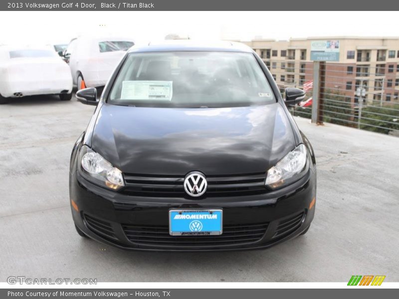 Black / Titan Black 2013 Volkswagen Golf 4 Door