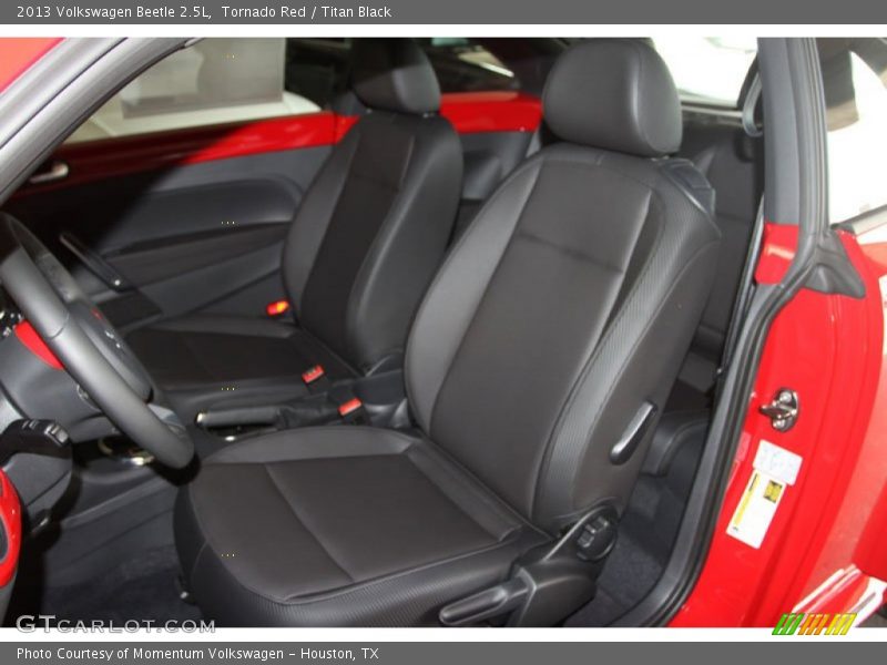 Tornado Red / Titan Black 2013 Volkswagen Beetle 2.5L