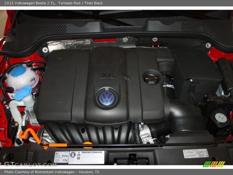 Tornado Red / Titan Black 2013 Volkswagen Beetle 2.5L