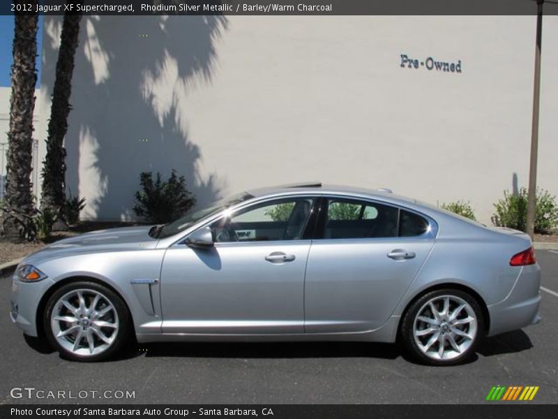  2012 XF Supercharged Rhodium Silver Metallic
