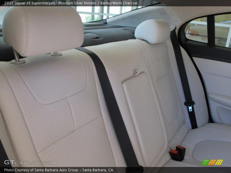 Rhodium Silver Metallic / Barley/Warm Charcoal 2012 Jaguar XF Supercharged